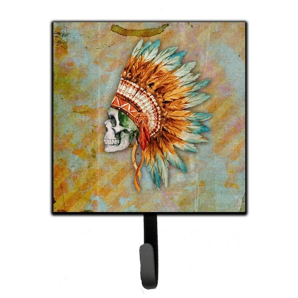 Carolines Treasures Day of the Dead Indian Skull Leash or Key Holder - BB5127SH4