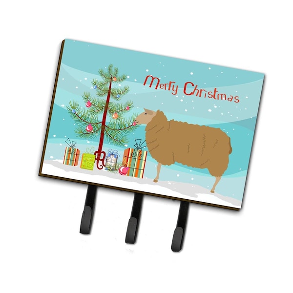 Carolines Treasures East Friesian Sheep Christmas Leash or Key Holder - BB9344TH68