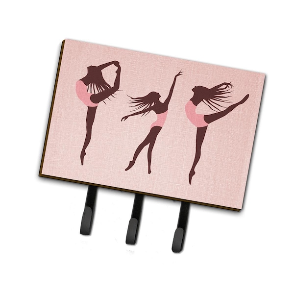 Carolines Treasures Dancers Linen Pink Leash or Key Holder - BB5377TH68