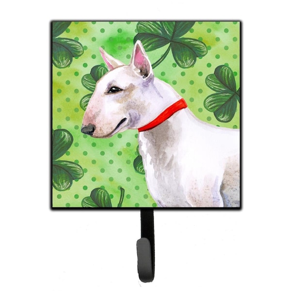 Carolines Treasures Bull Terrier St Patricks Leash or Key Holder - BB9867SH4