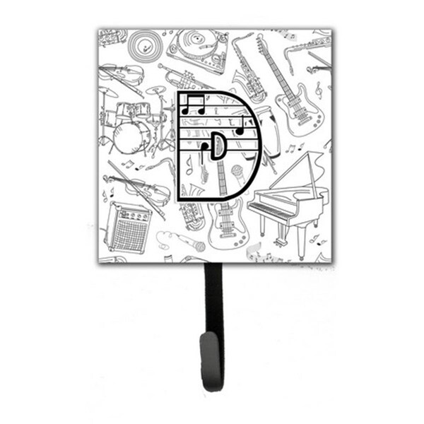 Jensendistributionservices Letter D Musical Note Letters Leash & Key Holder - MI1719446