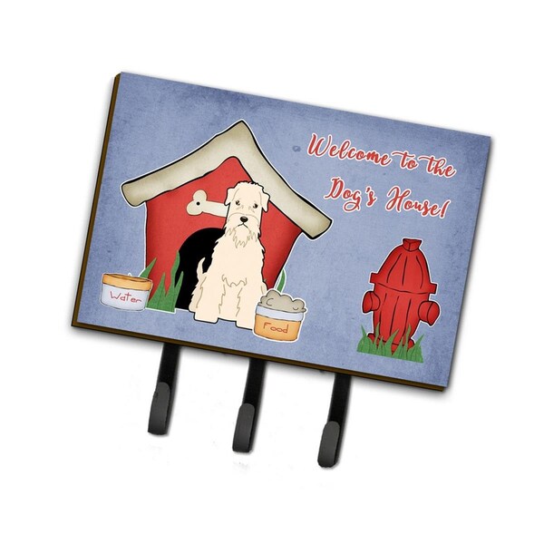 Carolines Treasures Dog House Collection Soft Coated Wheaten Terrier Leash or Key Holder - BB2815TH68