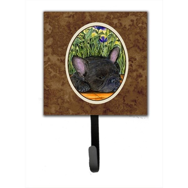 Jensendistributionservices 4.25 x 6 in. French Bulldog Leash Or Key Hook - MI1655259