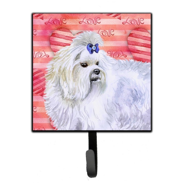 Carolines Treasures Maltese Love Leash or Key Holder - BB9738SH4
