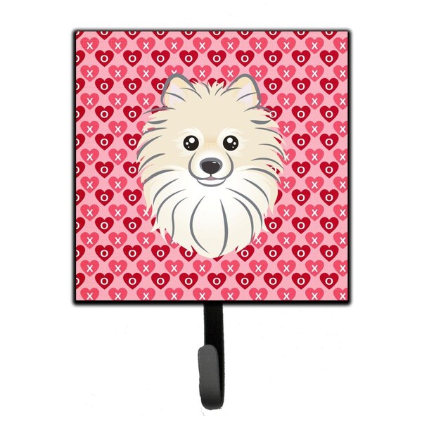 Jensendistributionservices Pomeranian Hearts Leash or Key Holder - MI1714577