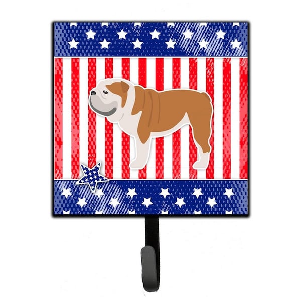 Carolines Treasures USA Patriotic English Bulldog Leash or Key Holder - BB3362SH4