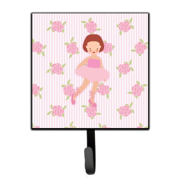 Carolines Treasures Ballerina Red Short Hair Leash or Key Holder - BB5191SH4