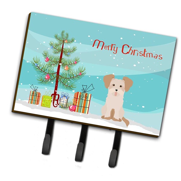 Carolines Treasures Morkie No.3 Christmas Tree Leash or Key Holder - CK3889TH68