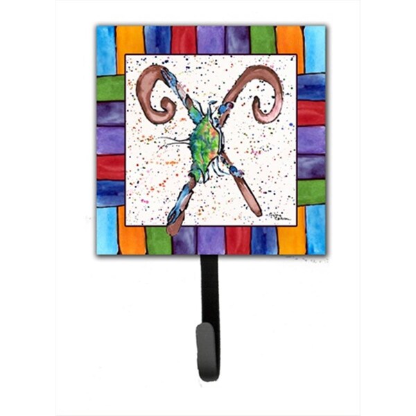 Carolines Treasures Beach and Seafood Leash Holder Or Key Hook - 8447-XSH4