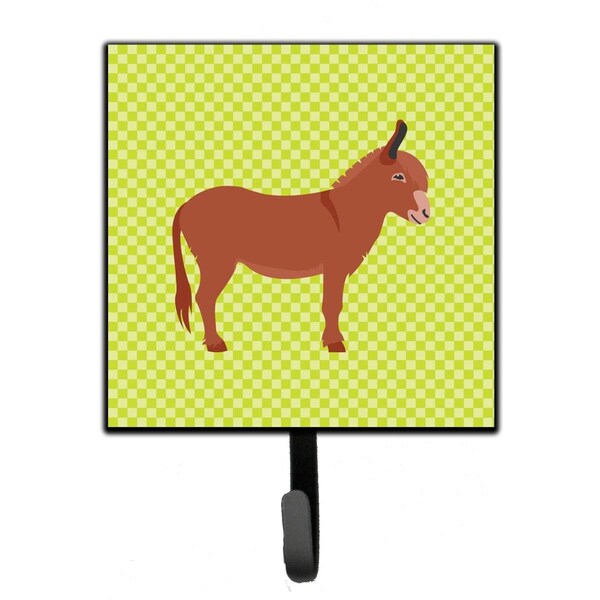 Carolines Treasures Irish Donkey Green Leash or Key Holder - BB7674SH4