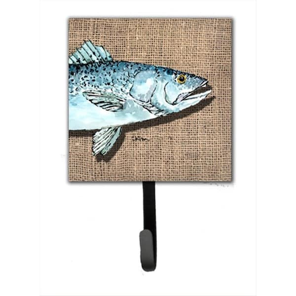 Carolines Treasures Trout Leash Holder Or Key Hook - 8737SH4