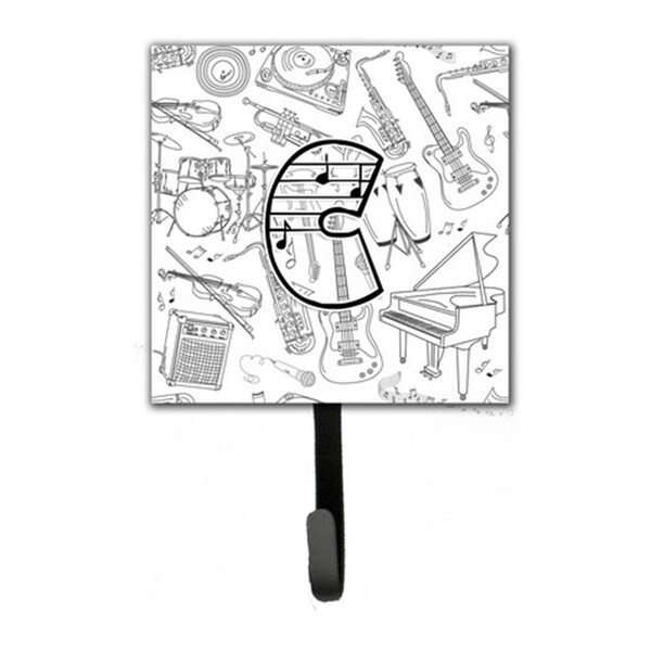 Jensendistributionservices Letter C Musical Note Letters Leash & Key Holder - MI1658326
