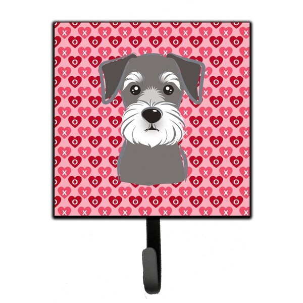Carolines Treasures Schnauzer Hearts Leash or Key Holder - BB5276SH4
