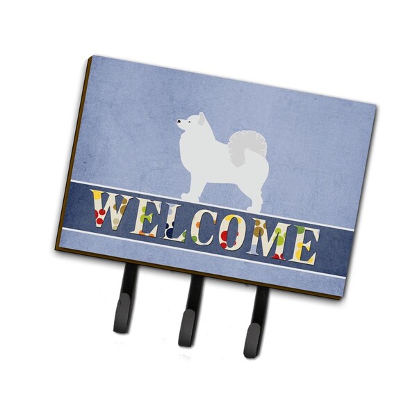 Carolines Treasures Samoyed Welcome Leash or Key Holder - BB5563TH68