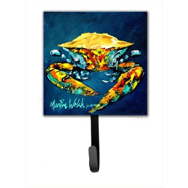 Carolines Treasures Crab Catch Up Leash Or Key Holder - MW1013SH4
