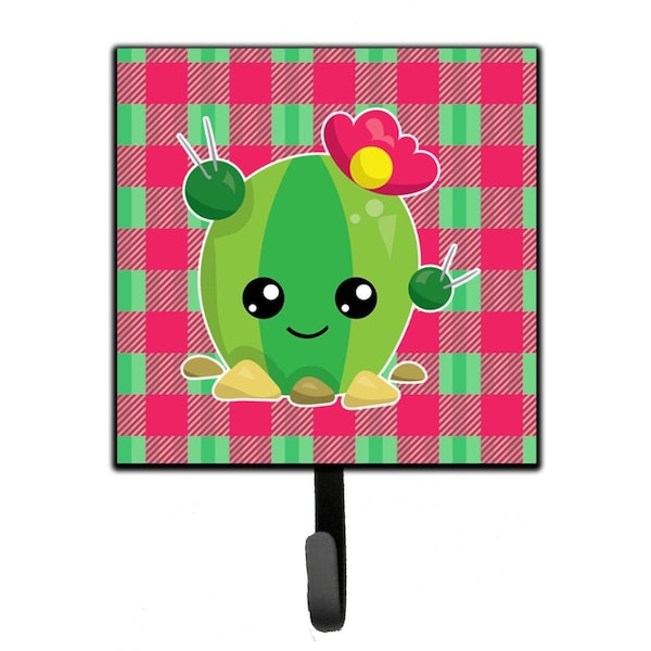 Carolines Treasures Cactus Peace Out Leash or Key Holder - BB6849SH4