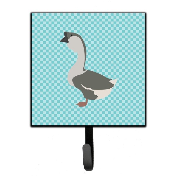 Carolines Treasures African Goose Blue Check Leash or Key Holder - BB8073SH4