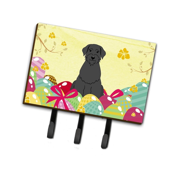 Jensendistributionservices Easter Eggs Giant Schnauzer Leash or Key Holder - MI2088069