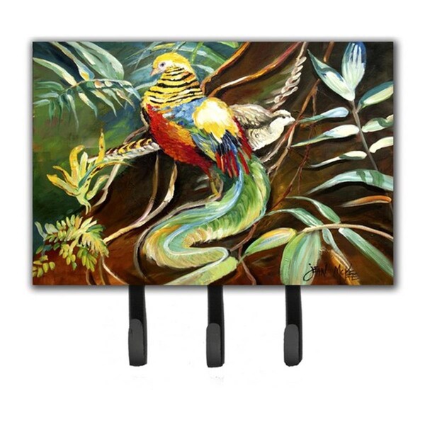 Jensendistributionservices Mandarin Pheasant Leash & Key Holder - MI1718235