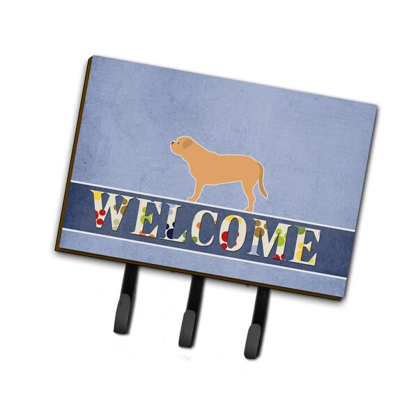 Carolines Treasures Dogue De Bordeaux Welcome Leash or Key Holder - BB5574TH68