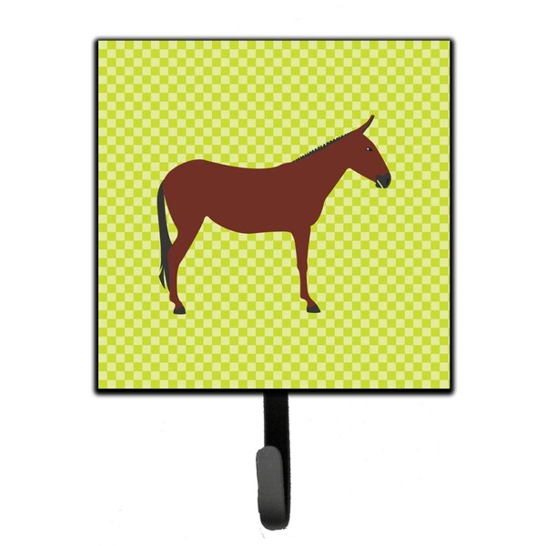Carolines Treasures Hinny Horse Donkey Green Leash or Key Holder - BB7676SH4