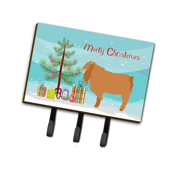Carolines Treasures American Lamancha Goat Christmas Leash or Key Holder - BB9252TH68