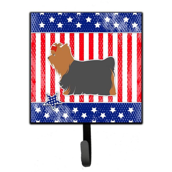 Carolines Treasures USA Patriotic Yorkshire Terrier Yorkie Leash or Key Holder - BB3334SH4