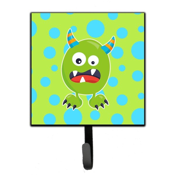 Jensendistributionservices Little Monster Greenie Doodle Leash or Key Holder - MI1721147