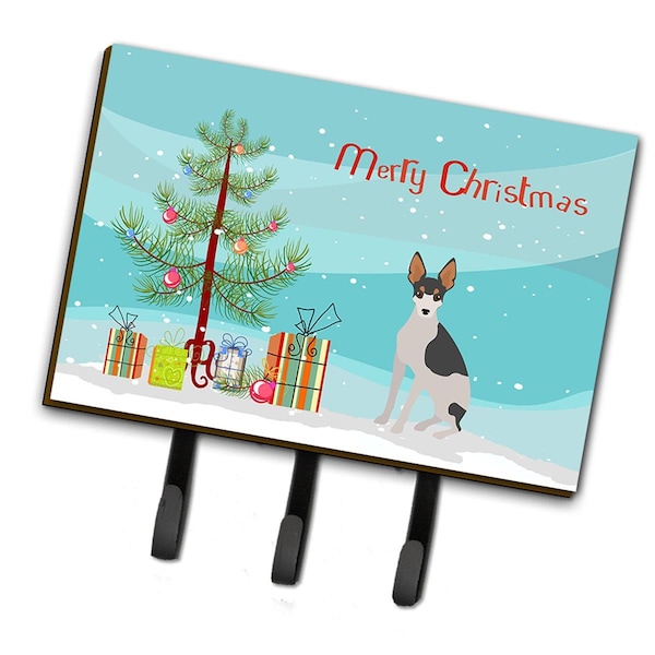 Carolines Treasures Miniature Fox Terrier No.2 Christmas Tree Leash or Key Holder - CK3502TH68