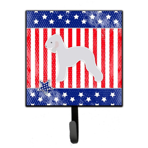 Carolines Treasures USA Patriotic Bedlington Terrier Leash or Key Holder - BB3294SH4