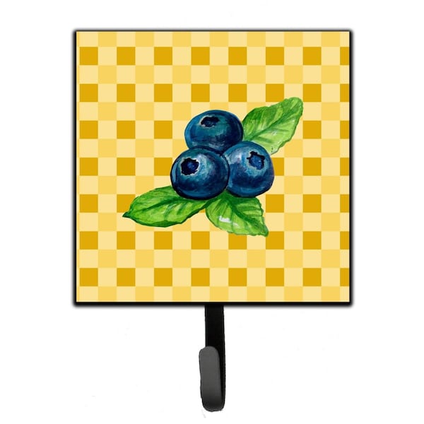 Jensendistributionservices Blueberries on Basketweave Leash or Key Holder - MI2101670