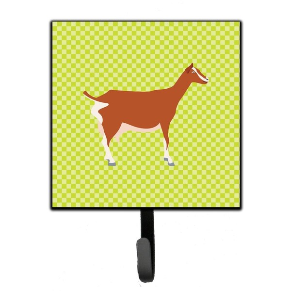 Carolines Treasures Toggenburger Goat Green Leash or Key Holder - BB7707SH4