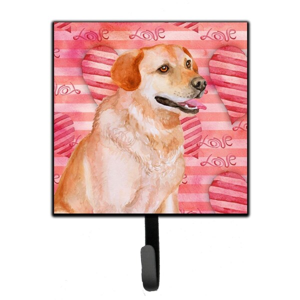 Carolines Treasures Labrador Retriever Love Leash or Key Holder - BB9801SH4