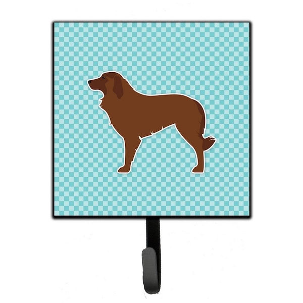 Carolines Treasures Portuguese Sheepdog Dog Checkerboard Blue Leash or Key Holder - BB3731SH4