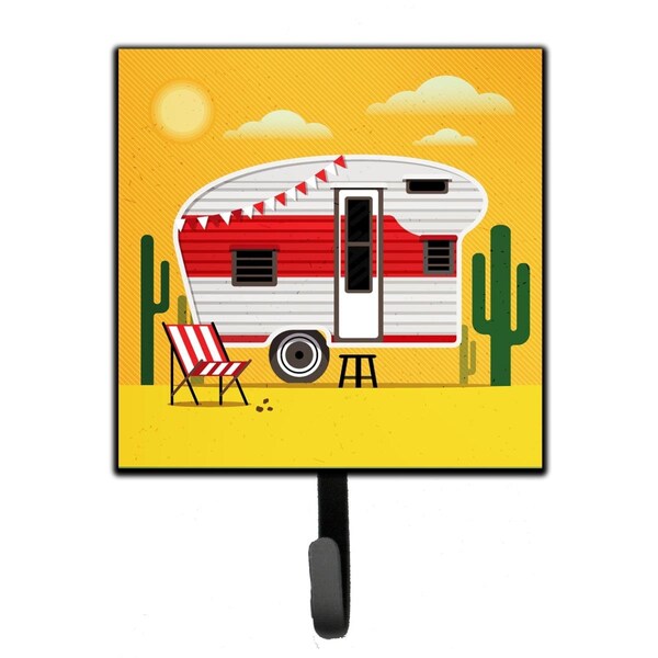 Carolines Treasures Greatest Adventure Retro Camper Desert Leash or Key Holder - BB5479SH4