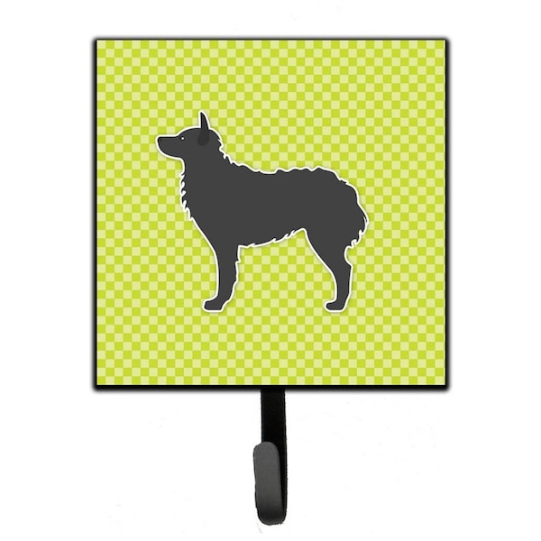 Micasa Croatian Sheepdog Checkerboard Green Leash or Key Holder - MI224851