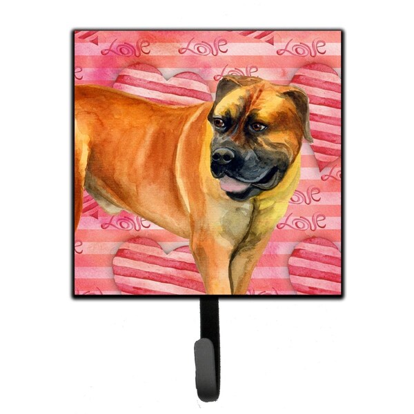 Carolines Treasures Boerboel Mastiff Love Leash or Key Holder - BB9733SH4