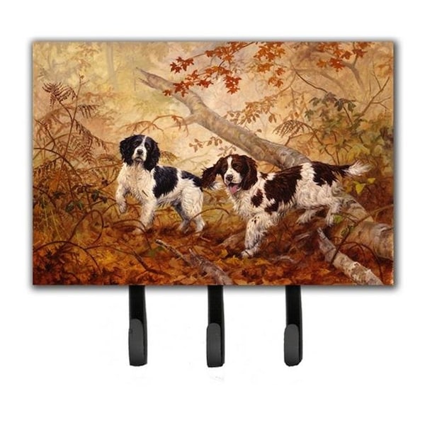 Carolines Treasures Carolines Treasures HEH0139TH68 Springer Spaniels by Elizabeth Halstead Leash or Key Holder - HEH0139TH68