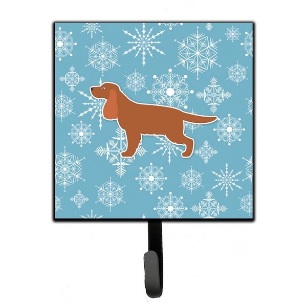Carolines Treasures Winter Snowflake English Cocker Spaniel Leash or Key Holder - BB3512SH4