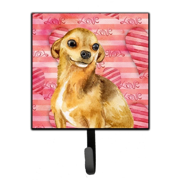 Carolines Treasures Chihuahua Love Leash or Key Holder - BB9745SH4