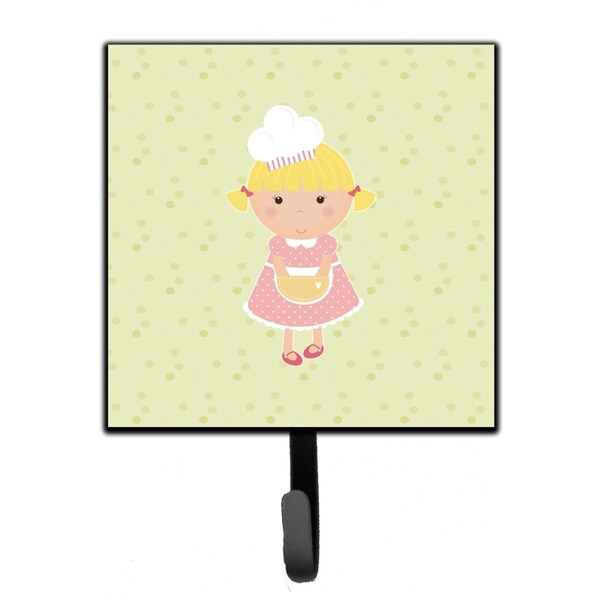 Carolines Treasures Blonde Baker on Green Leash or Key Holder - BB7309SH4