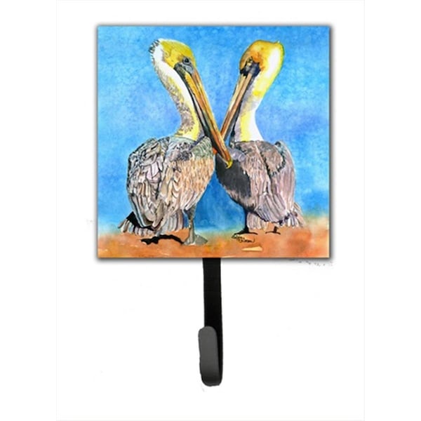 Carolines Treasures Bird - Pelican Leash Holder Or Key Hook - 8539SH4