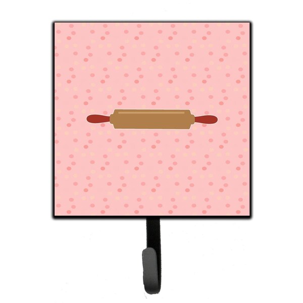 Carolines Treasures Rolling Pin Pink Leash or Key Holder - BB7271SH4