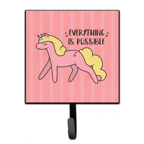 Jensendistributionservices Nursery Everything is Possible Unicorn Leash or Key Holder - MI1714041