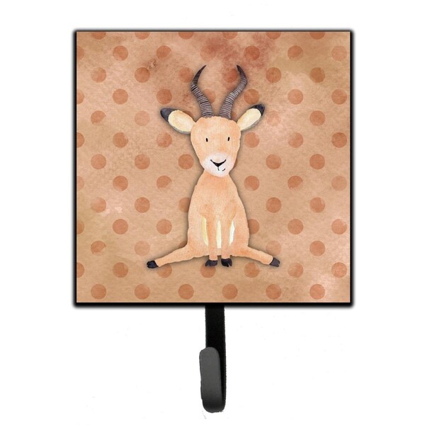 Carolines Treasures Polkadot Antelope Watercolor Leash or Key Holder - BB7391SH4