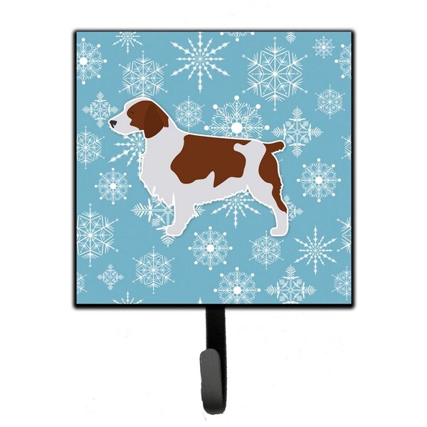 Carolines Treasures Winter Snowflake Welsh Springer Spaniel Leash or Key Holder - BB3500SH4