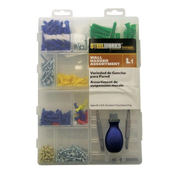Hillman 130275 Steelworks Wall Hanger Kit - 5406814