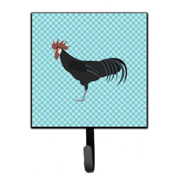 Carolines Treasures Minorca Ctalalan Chicken Blue Check Leash or Key Holder - BB8015SH4