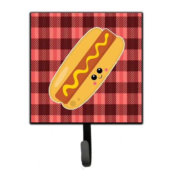 Jensendistributionservices Hot Dog Face Leash or Key Holder - MI2102430