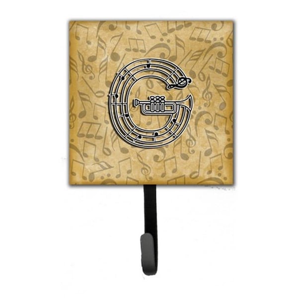 Jensendistributionservices Letter G Musical Instrument Alphabet Leash & Key Holder - MI1660933